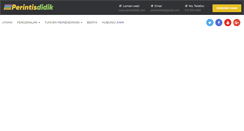 Desktop Screenshot of perintisdidik.com